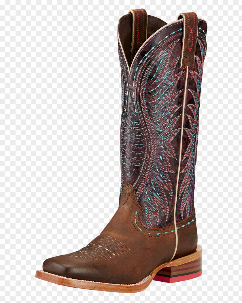 Cowboy Boots And Flowers Boot Ariat Goodyear Welt PNG