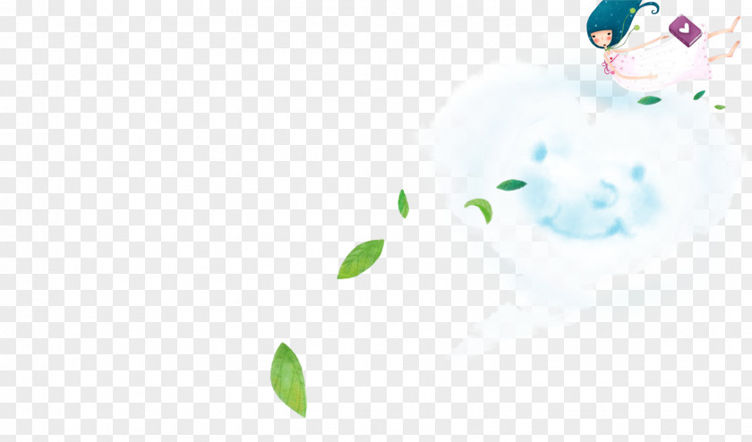 Water Petal Desktop Wallpaper PNG