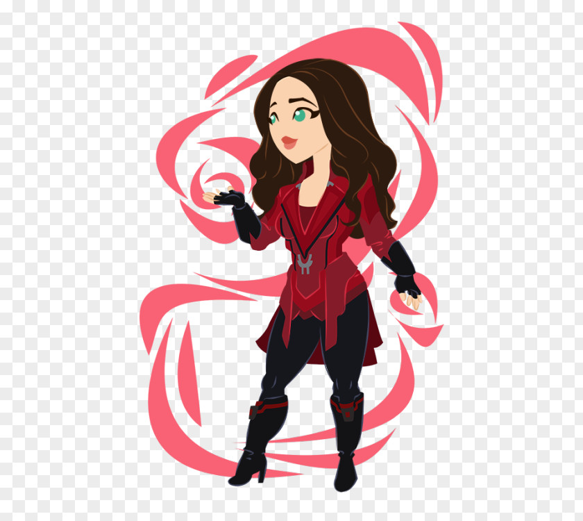 Elizabeth Olsen Illustration Video Clip Art Image PNG