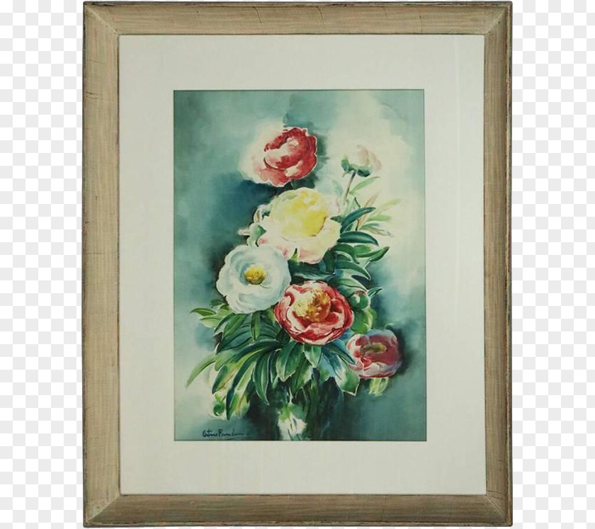 Painting Floral Design Watercolor Tulips In A Vase Still Life PNG