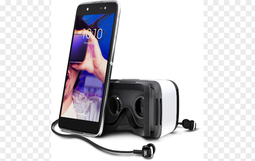 Smartphone Alcatel Idol 4 Mobile Virtual Reality Headset Telephone PNG