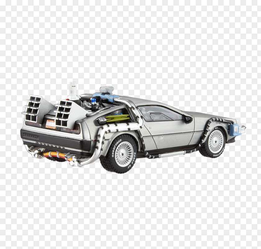 Car DeLorean DMC-12 Model Dr. Emmett Brown Scale Models PNG