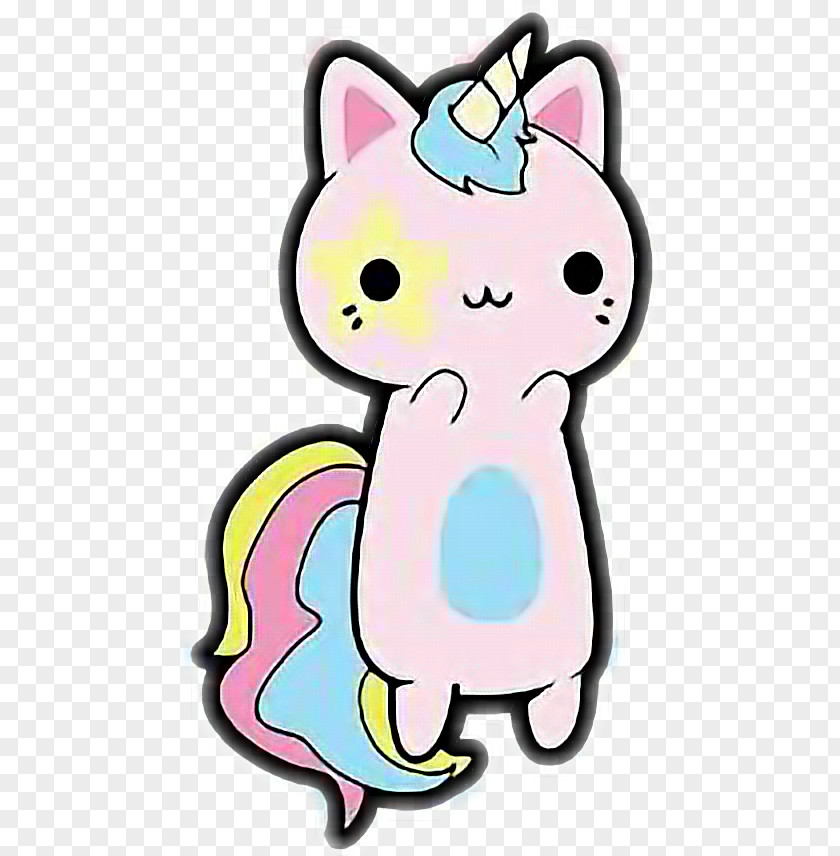 Cat Unicorn Kavaii Drawing Legendary Creature PNG