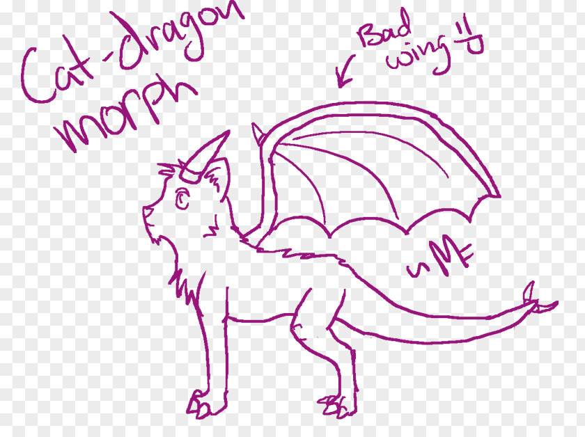 Dragon Cat Drawing /m/02csf Carnivora Cartoon Clip Art PNG