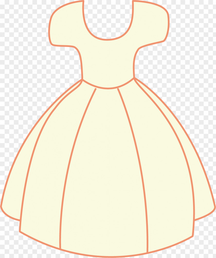 Line Wedding Dress Neck Pattern PNG