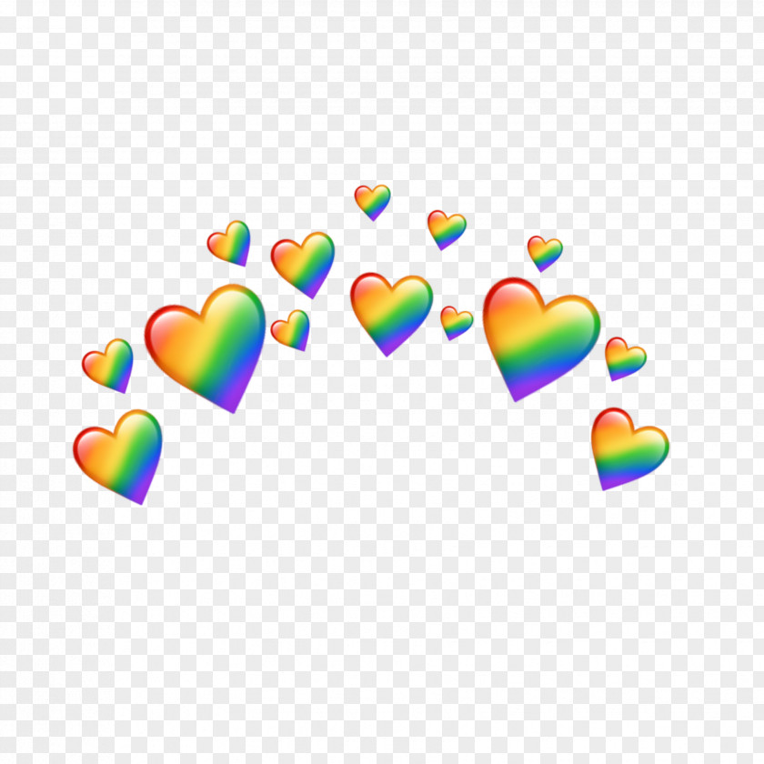 Logo Text Heart Emoji Background PNG