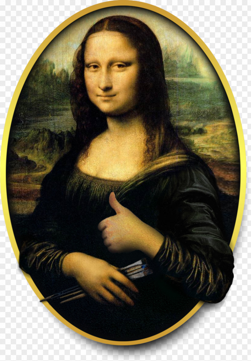 Painting Lisa Del Giocondo Mona Musée Du Louvre La Belle Ferronnière Clos Lucé PNG