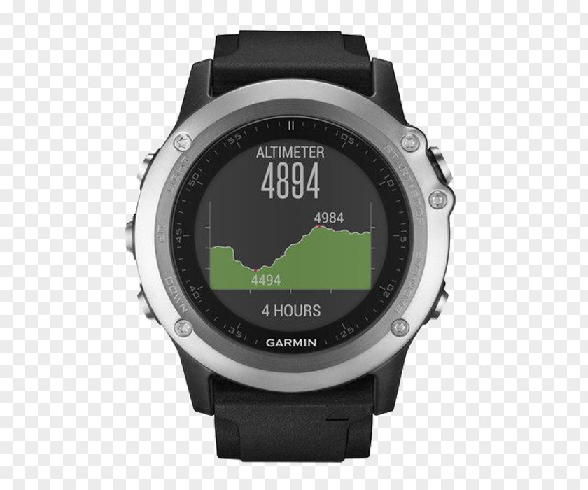 Watch Garmin Fēnix 3 HR Smartwatch GPS PNG