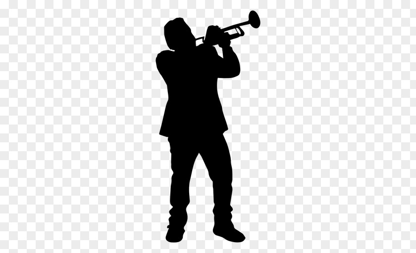 Banda Trumpet Silhouette Mellophone Bugle PNG