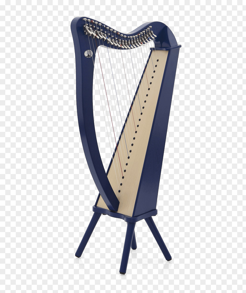 Harp Celtic Konghou Camac Harps Pedal PNG