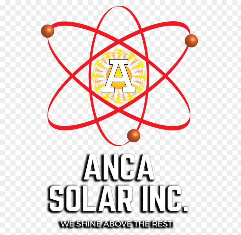 Solar Energy Logo Atoms In Molecules Molecular Term Symbol Vector Graphics PNG