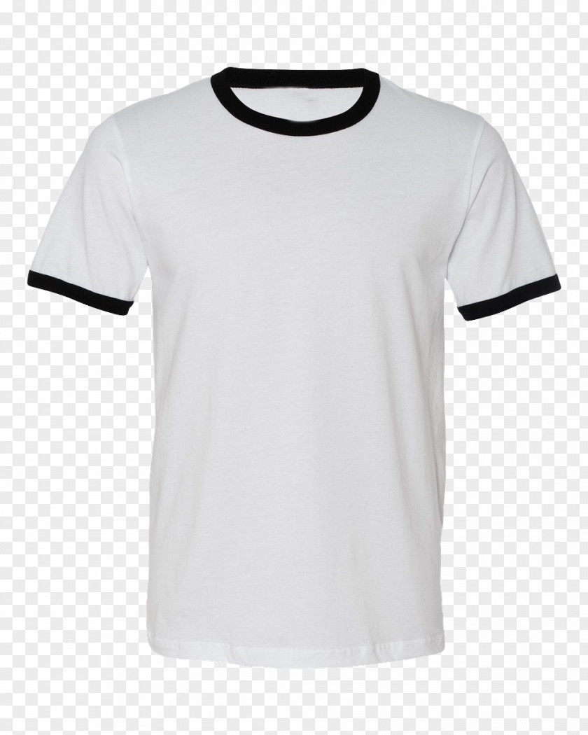 T-shirt Ringer Sleeve Collar PNG