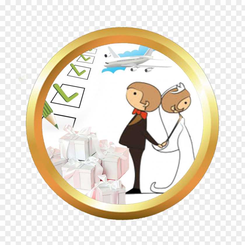 Wedding Cartoon Illustration Drawing Bride PNG