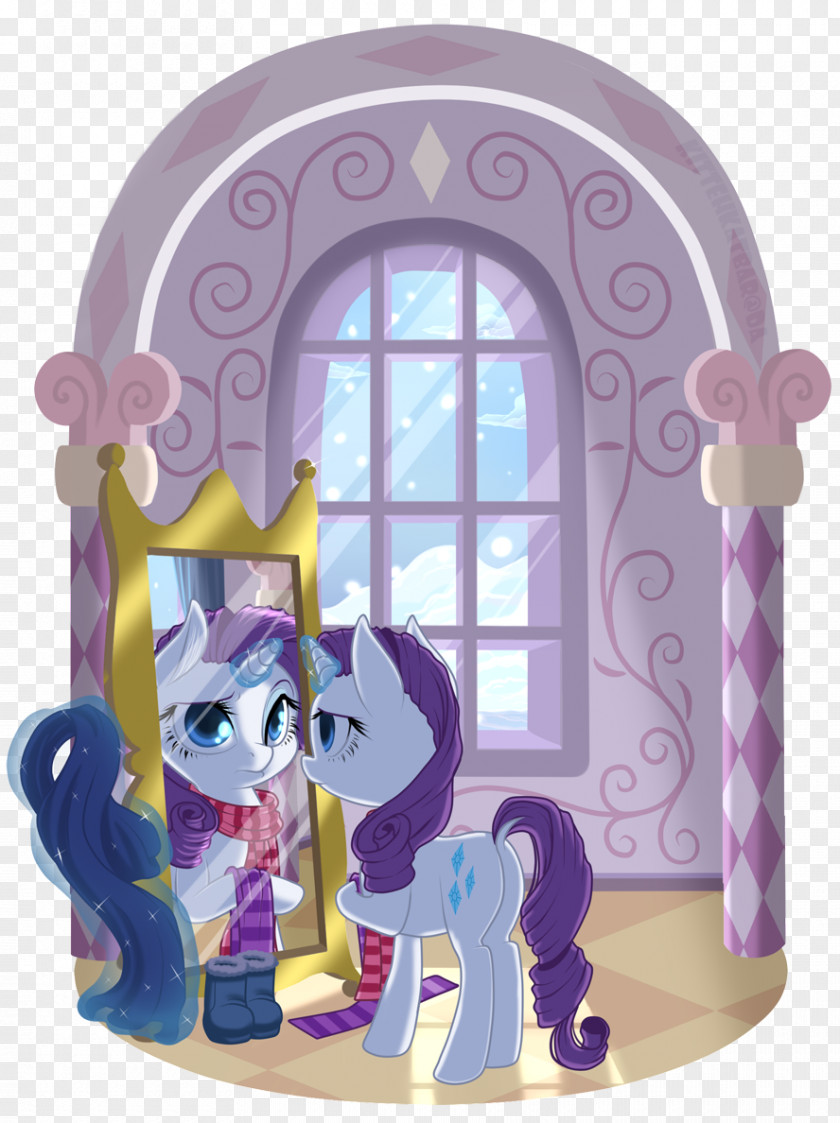 Work Cartoon Mirror Reflection Rarity Spike Pony Rainbow Dash Princess Celestia PNG