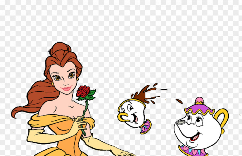 Beautiful Princess Belle Beast LeFou Disney Clip Art PNG