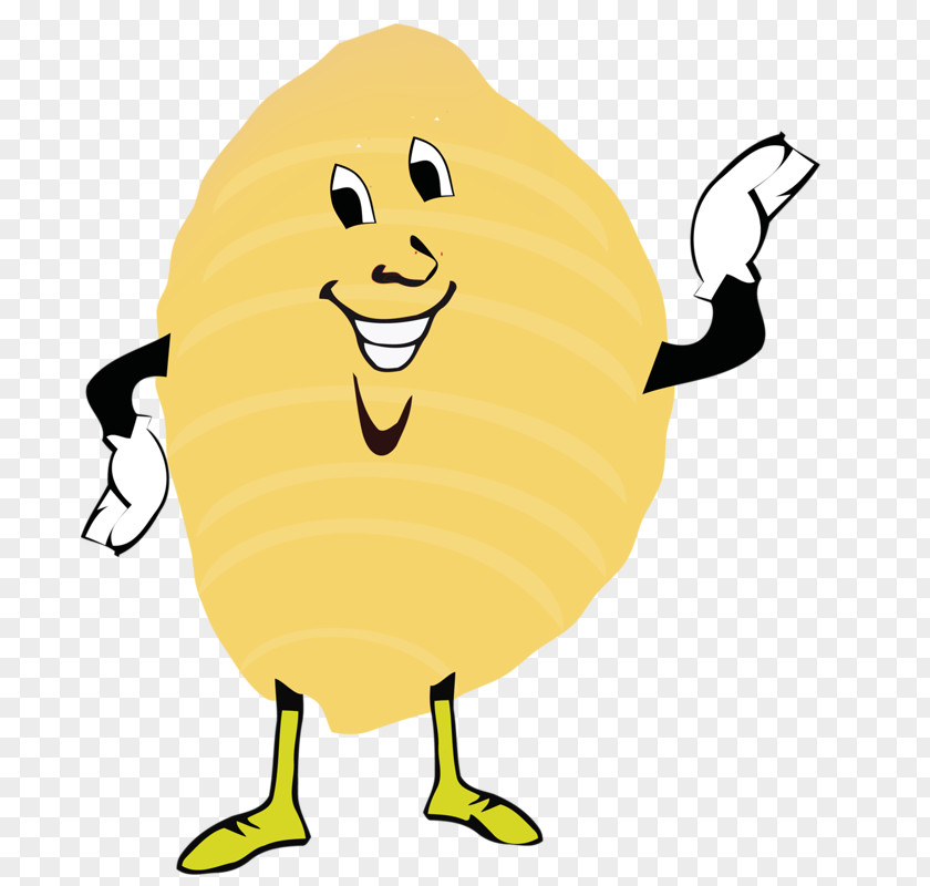 Cute Little Yellow People Food PNG