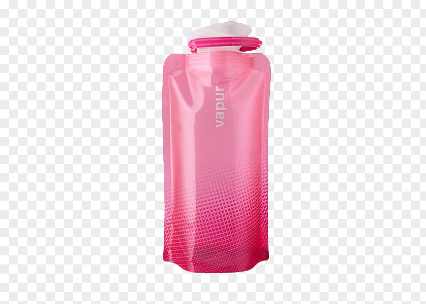 Pink Shading Water Bottles Vapur, Inc. Drinking PNG