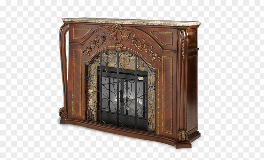 Table Electric Fireplace Insert Living Room PNG