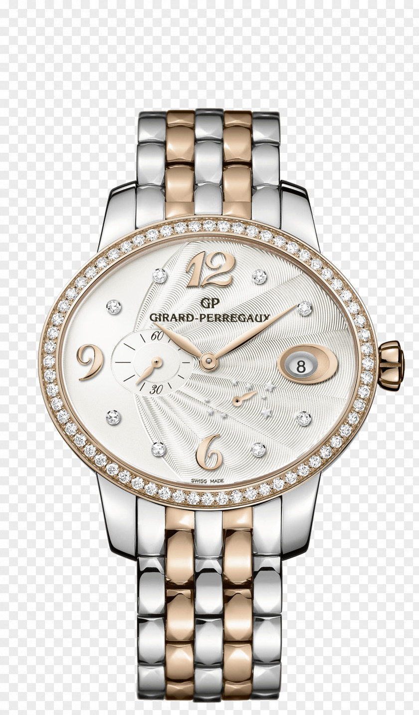Watch Girard-Perregaux Automatic Silver Mido PNG