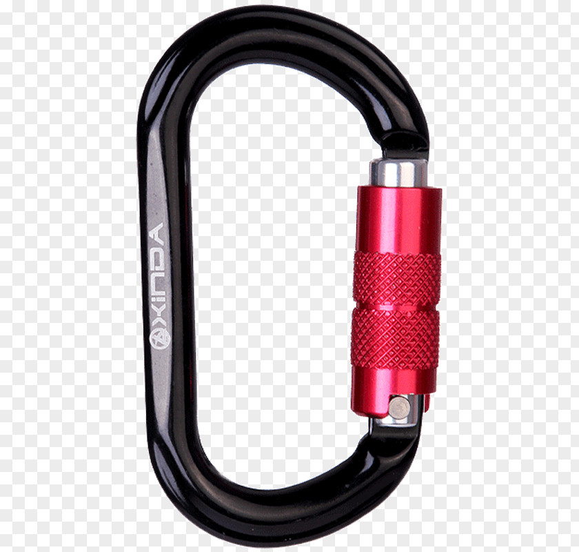 Carabiner Rock Climbing Mountaineering Rock-climbing Equipment PNG