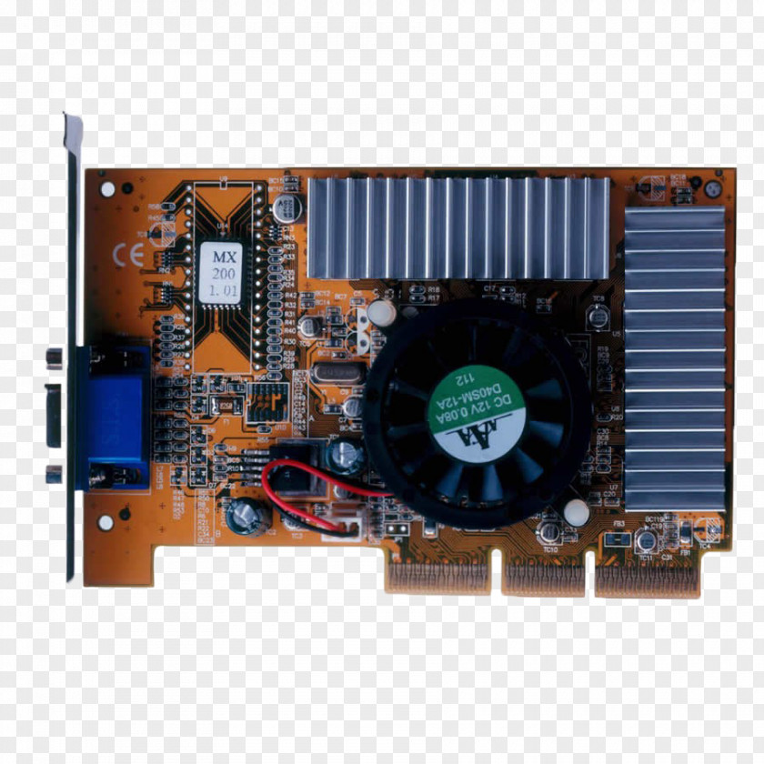Computer Graphics Video Card Hardware Motherboard Desktop PNG
