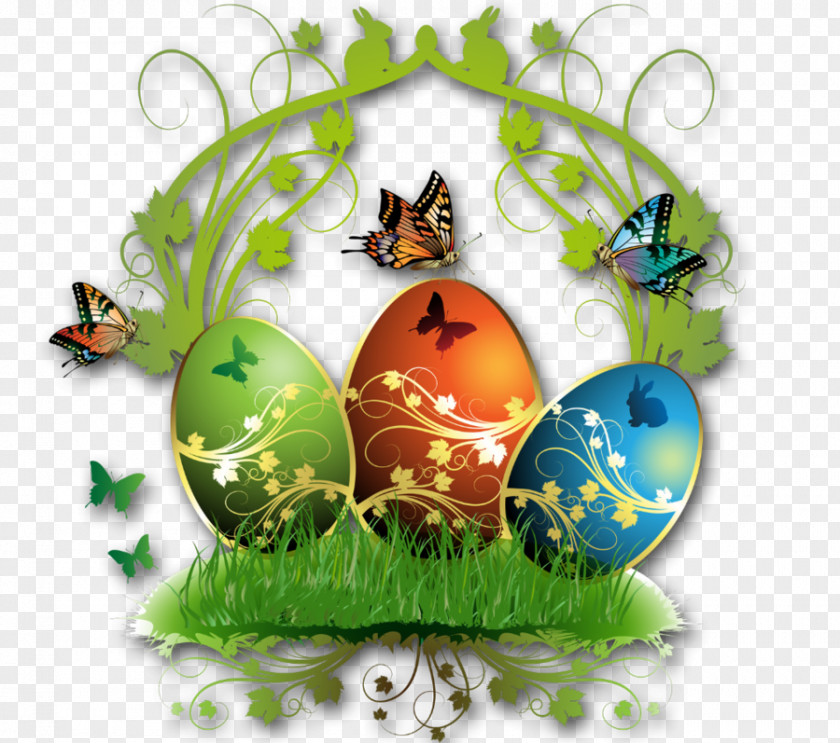 Nice Easter Bunny Egg Clip Art PNG