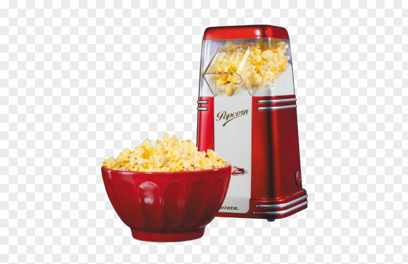 Popcorn Ariete Machine Makers 2953 2.4L 310W Red,White Popper Palomitero 2955 Funny Time AR2955 PNG