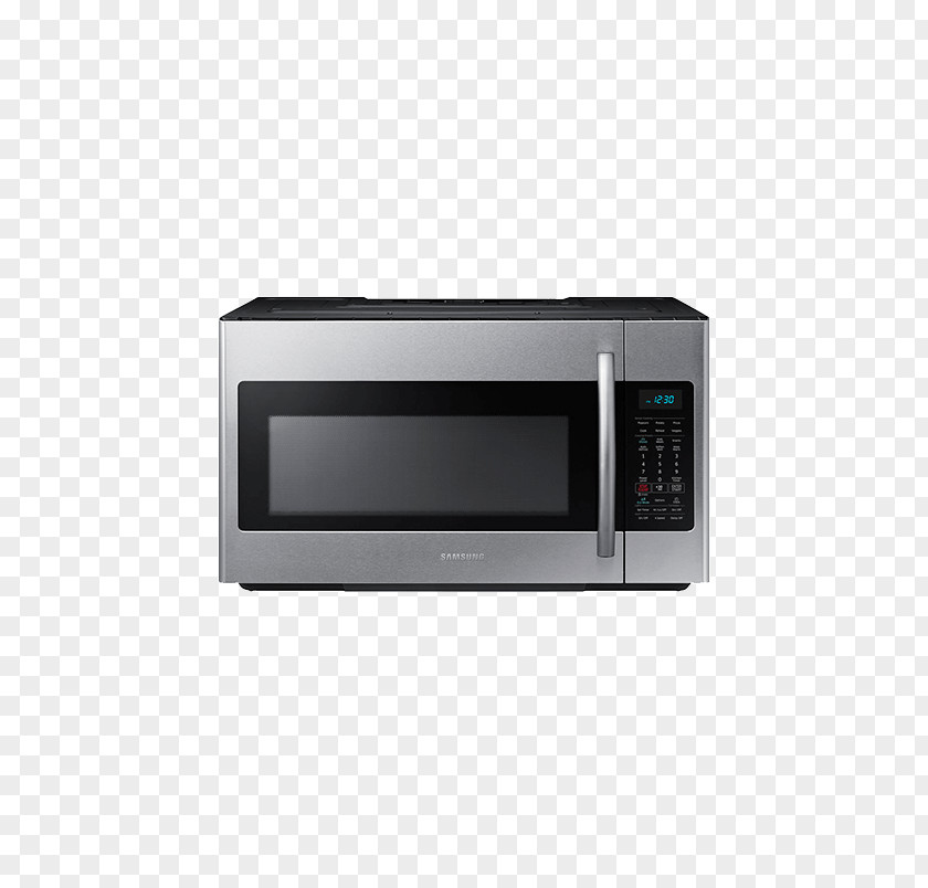 Samsung Microwave ME18H704SF 1.8 Cu Ft Over-the-Range H704 Ovens Electronics PNG
