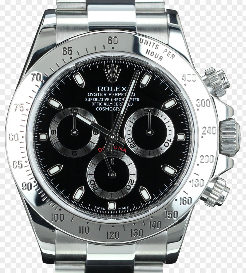 Watch Rolex Daytona Platinum Strap PNG