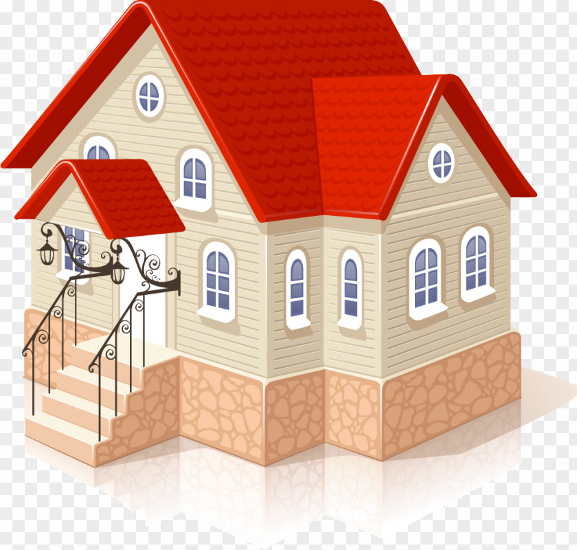 House 3D Computer Graphics Clip Art PNG