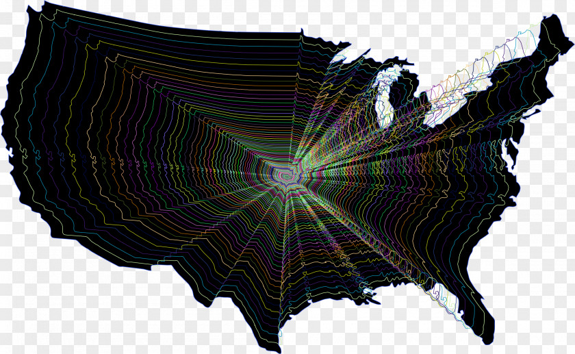 Map United States Of America Vector Graphics U.S. State Illustration PNG