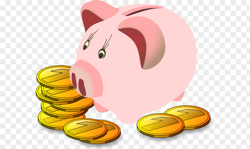 Piggy Clipart Bank Free Content Saving Clip Art PNG