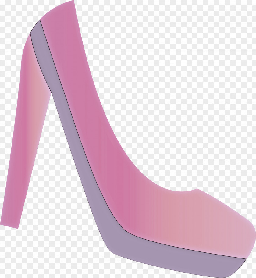 Pink M Shoe Font PNG