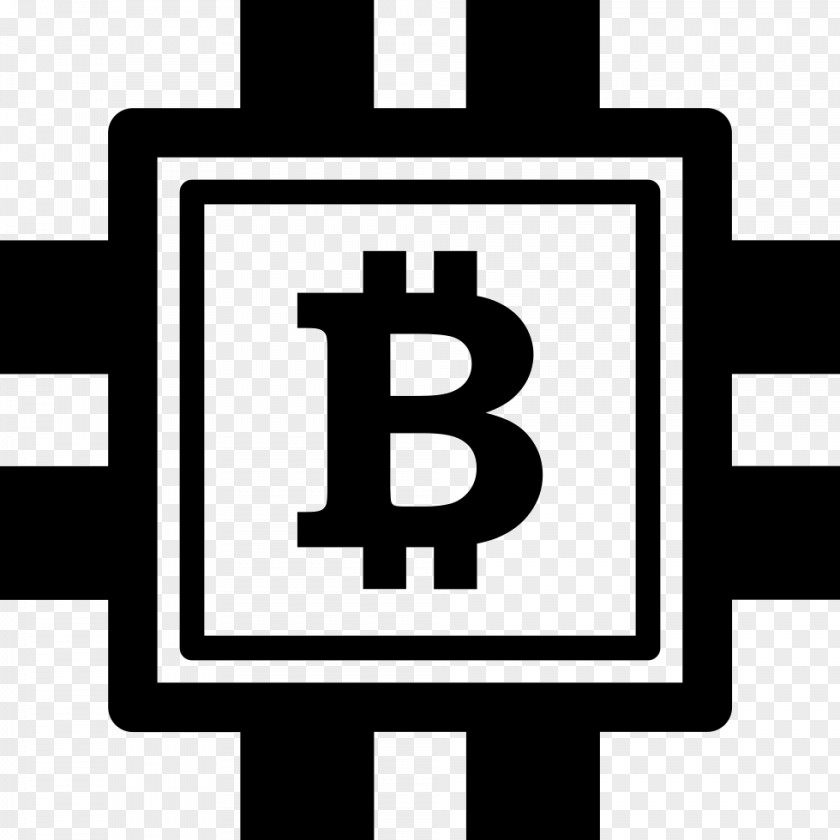 Bitcoin Pictogram Blockchain Vector Graphics Logo Illustration Image PNG