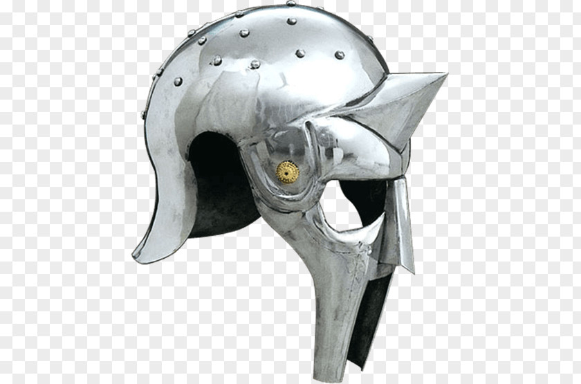 Gladiator Maximus Galea Thraex Helmet PNG