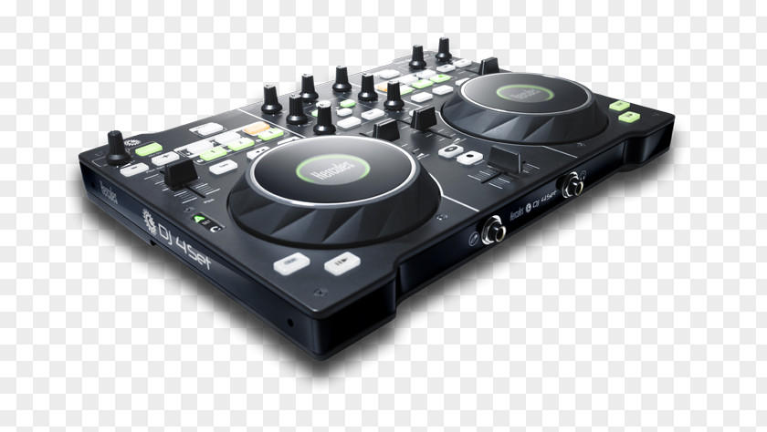 Musical Instruments DJ Controller Audio Mixers Disc Jockey Mixer Hercules 4Set PNG