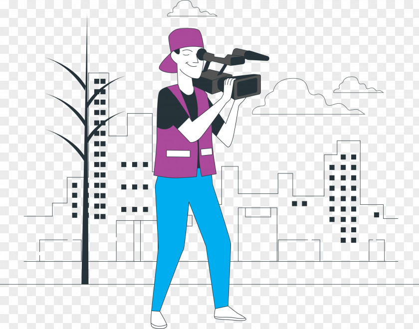 Videographer PNG