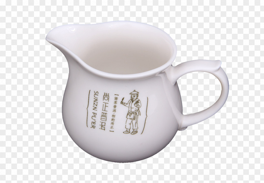 White Cup Teacup Jug PNG