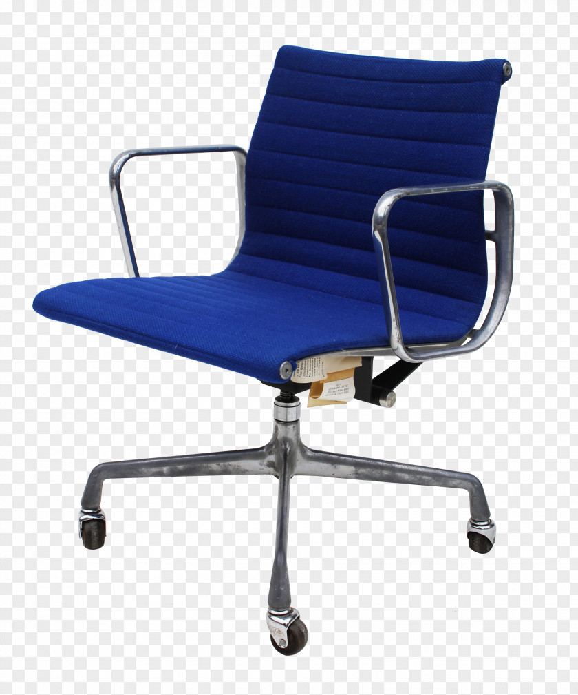 Design Office & Desk Chairs Armrest Cobalt Blue Comfort PNG