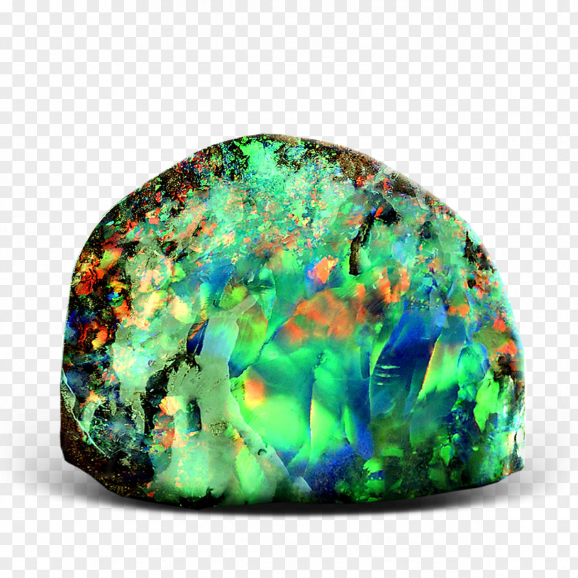 Emerald Opal Gemstone Color PNG