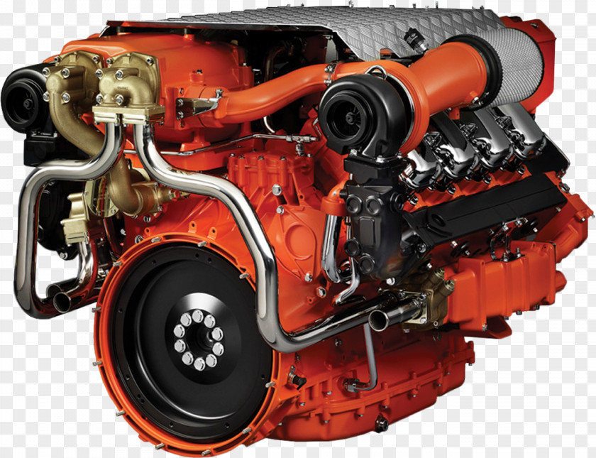 Engine Scania AB Marine Propulsion Diesel DSI 14 PNG
