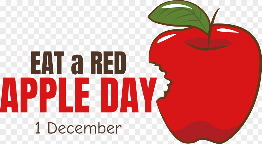 Red Apple Eat A Red Apple Day PNG