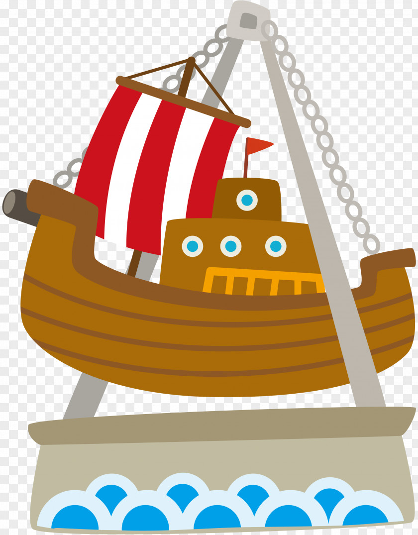 Ships Pirate Ship Amusement Park PNG