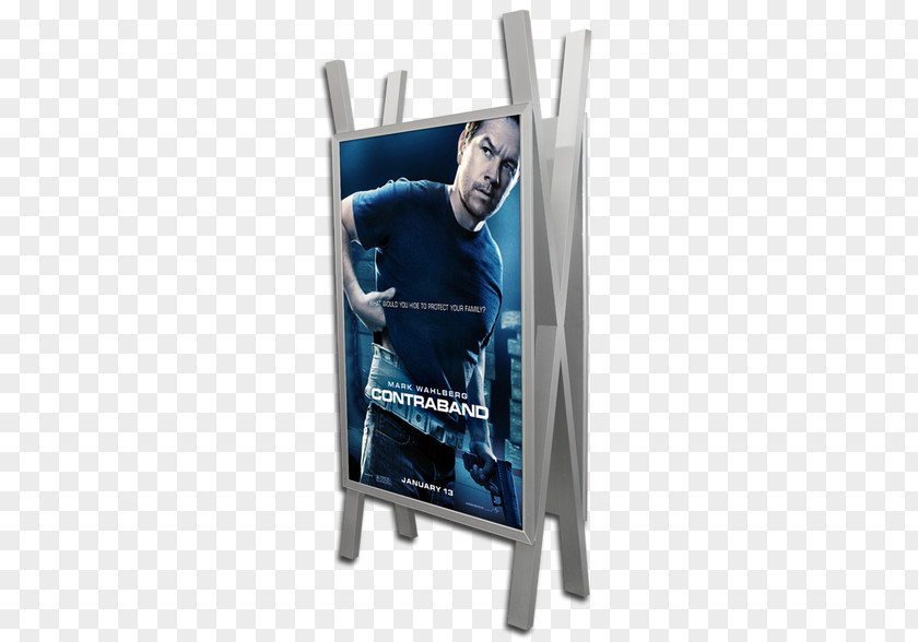 Stand Display Film Poster Advertising PNG