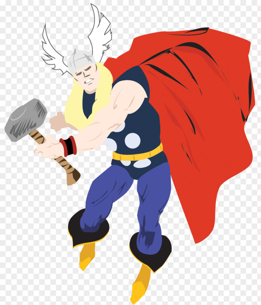 Thor Clip Art Vertebrate Illustration Superhero Product PNG