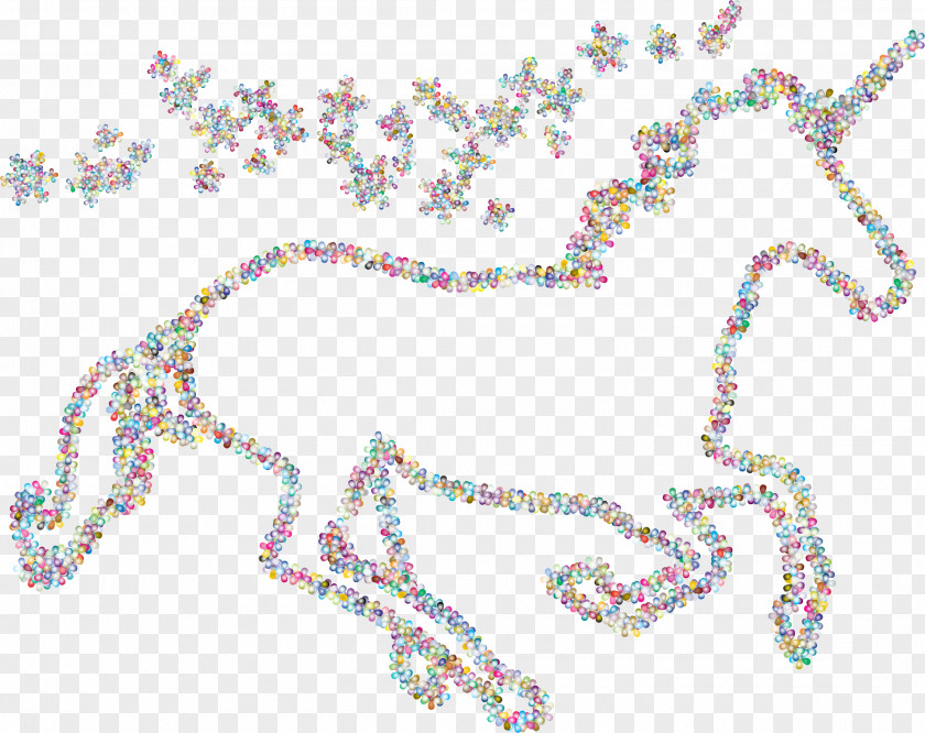 Unicorn Background Prism Rainbow Flower Clip Art PNG