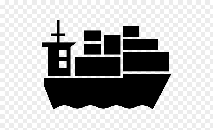 Vector Cargo Ship Transport PNG