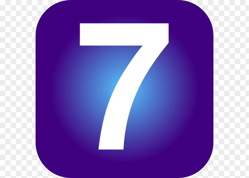 7 Number Symbol Clip Art PNG