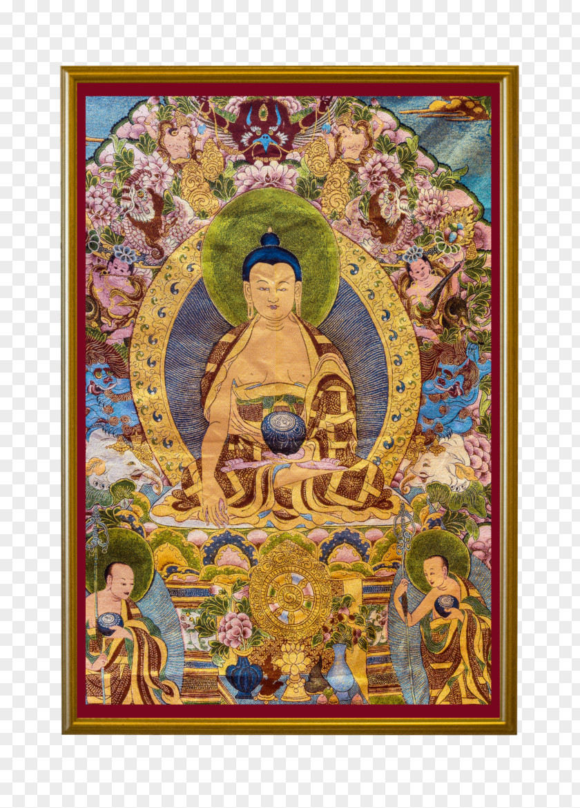 Buddhism Thangka Tibetan Painting Tathāgata PNG