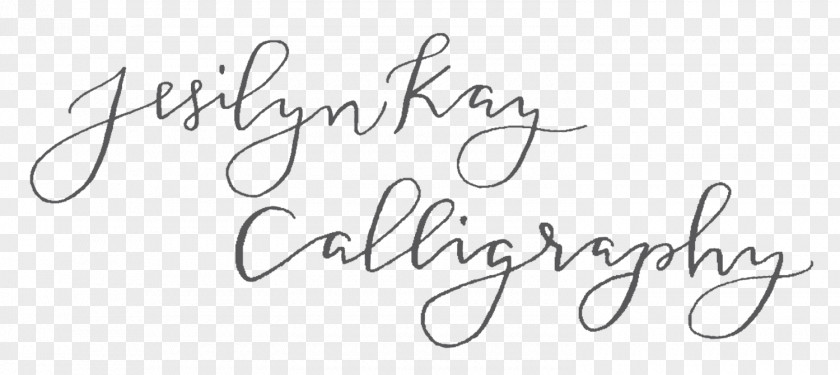 Celigrafi Jesilyn Kay Calligraphy Handwriting Logo Font PNG